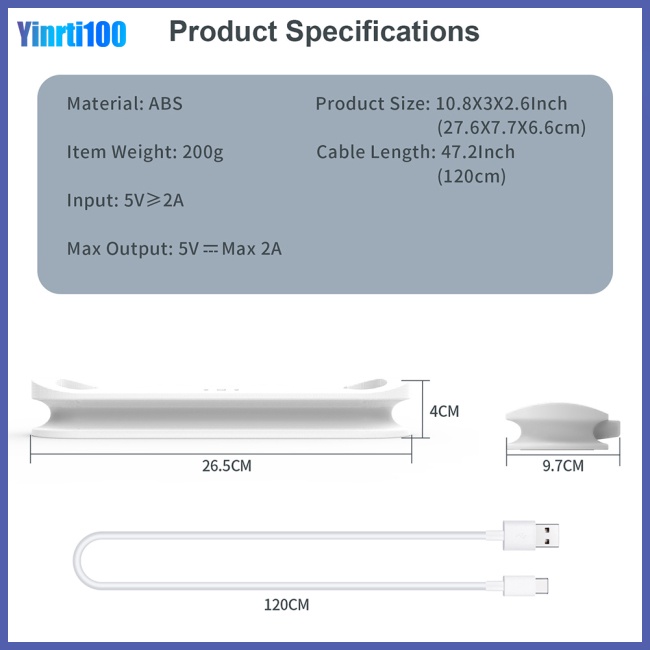 Đế Sạc Nam Châm Cho Kính Thực Tế Ảo Oculus Quest2Vrti