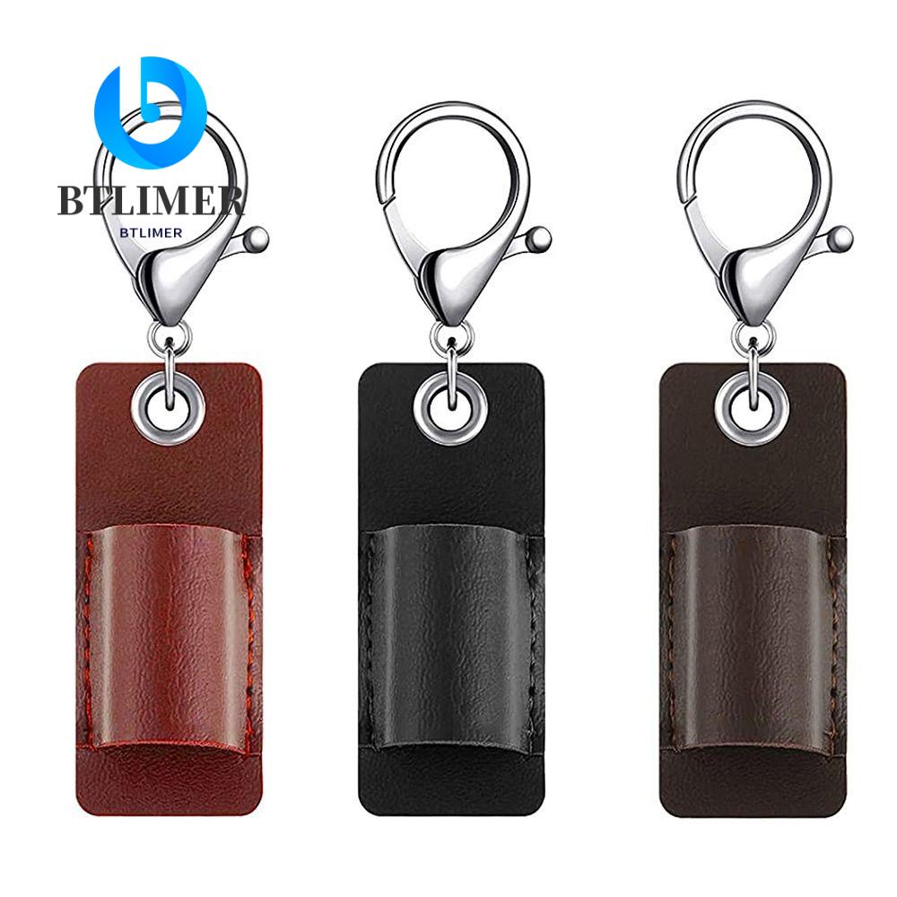 Bộ 3 Túi Đựng Bút Bằng Da PU Có Dây Đeo Tiện Dụng