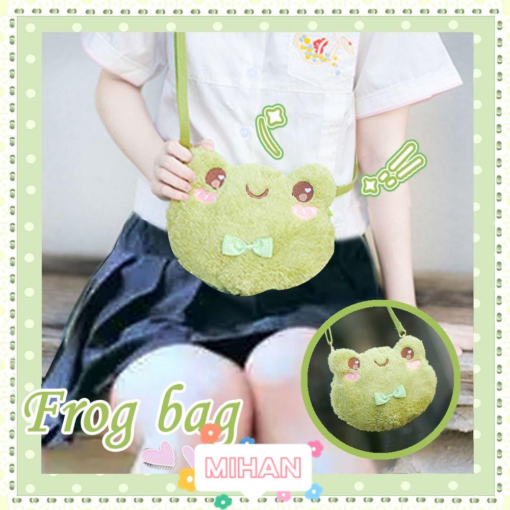 Túi Đeo Vai Đựng Điện Thoại Hình Chú Ếch Vui Nhộn MIHAN1