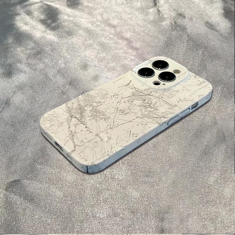 Ốp Điện Thoại Chống Sốc Họa Tiết Vân Đá Cho Iphone 14pro 13 1211 78 Max Plus 6In LC6K