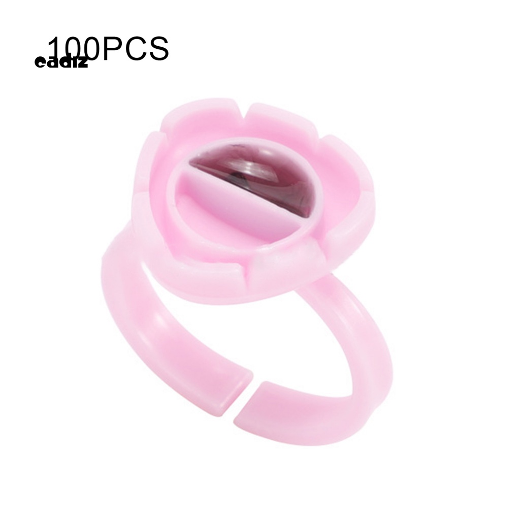 Set 100 Giá Đỡ Lông Mi Giả Hình Trái Tim Dễ Sử Dụng Dành Cho Nữ