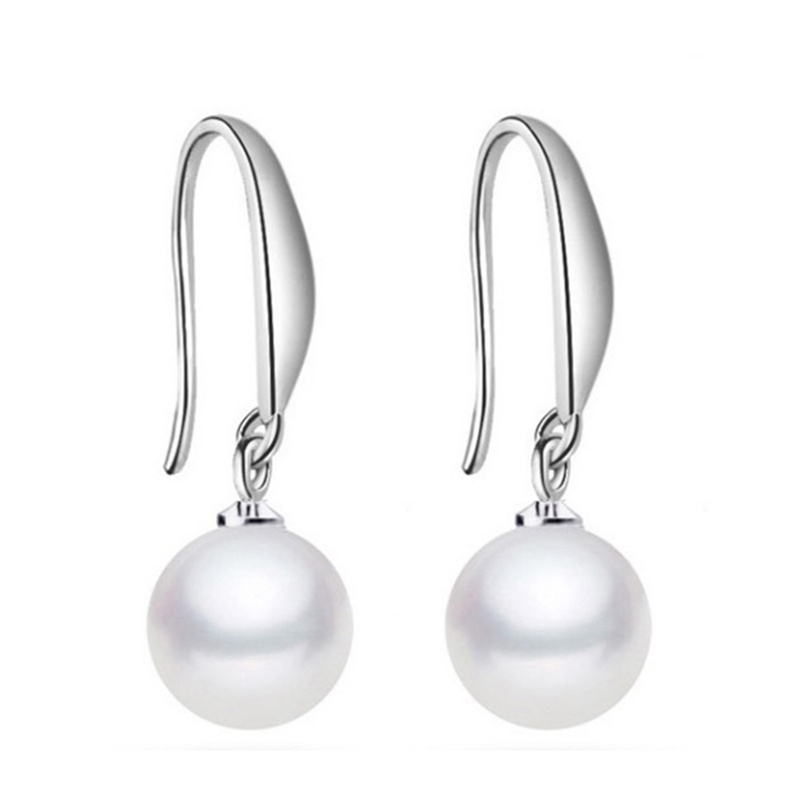 Ygt Set Vòng cổ + Bông Tai Đính Ngọc Trai Giả Hình Giọt Nước Thời Trang