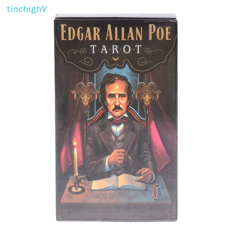 Bộ Bài Tarot Để Bàn Sáng Tạo Và Thiết Thực Cho Bữa Tiệc Edgar Allan Poe Fortune Telling