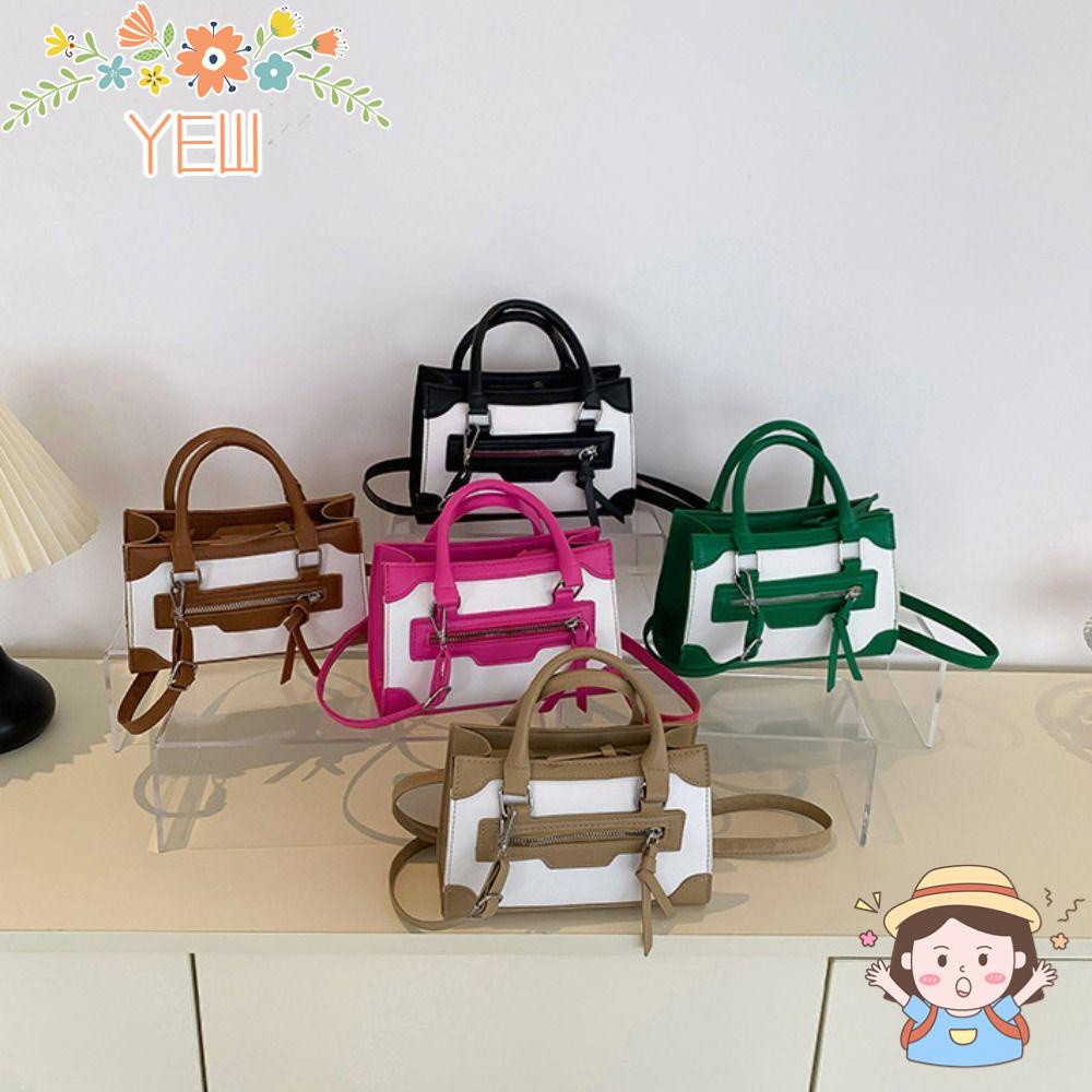 Túi Đeo Vai / Kẹp Nách Chất Liệu Da Pu Có Khóa Kéo Cho Nữ