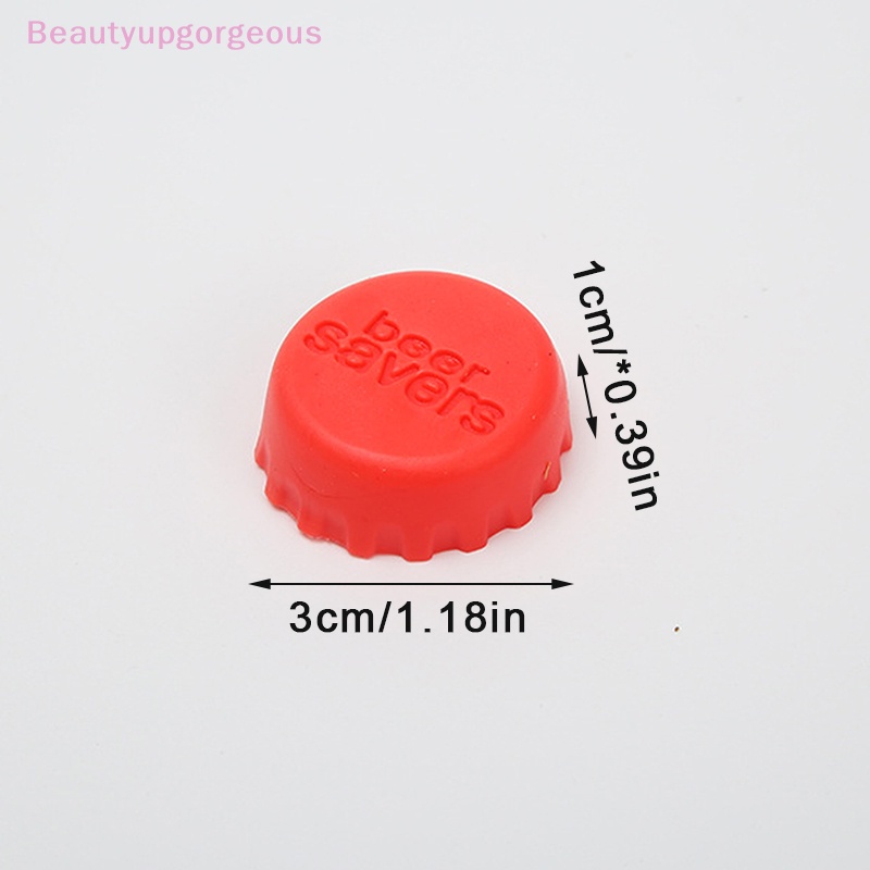 Set 6 Nắp Đậy Chai Đựng Nước Sốt Bằng Silica Gel Có Thể Tái Sử Dụng