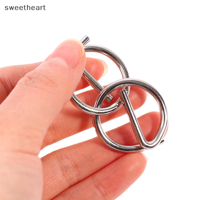 8 chiếc Câu Đố kim loại Iq tâm trí trêu ghẹo Câu Đố trẻ em người lớn trò chơi tương tác mới