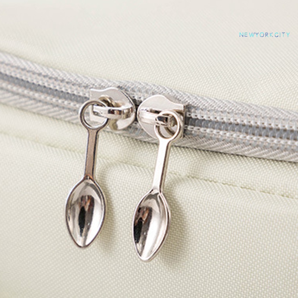 Túi Vải Oxford Cách Nhiệt Đựng Đồ Ăn Trưa Tiện Dụng