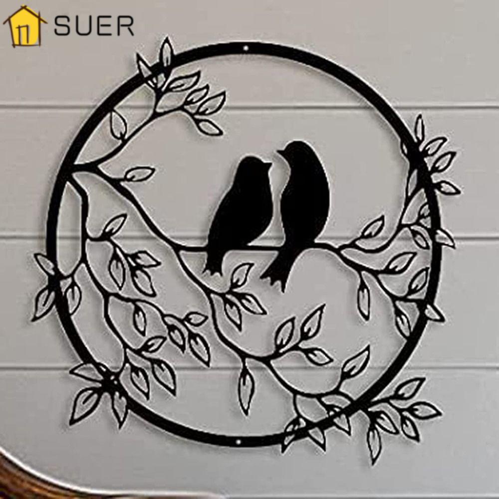 Suenin Bức Tượng Điêu Khắc Bằng Kim Loại Treo Tường Trong Nhà / Ngoài Trời Phong Cách Vintage