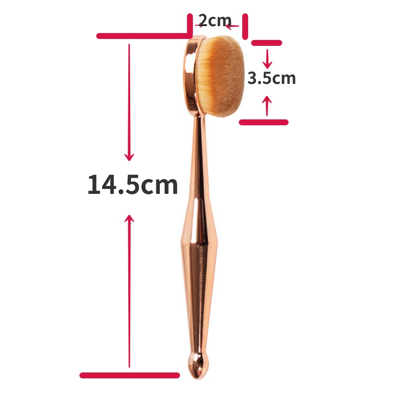 Cọ tán phấn nền trang điểm chuyên dụng cao cấp