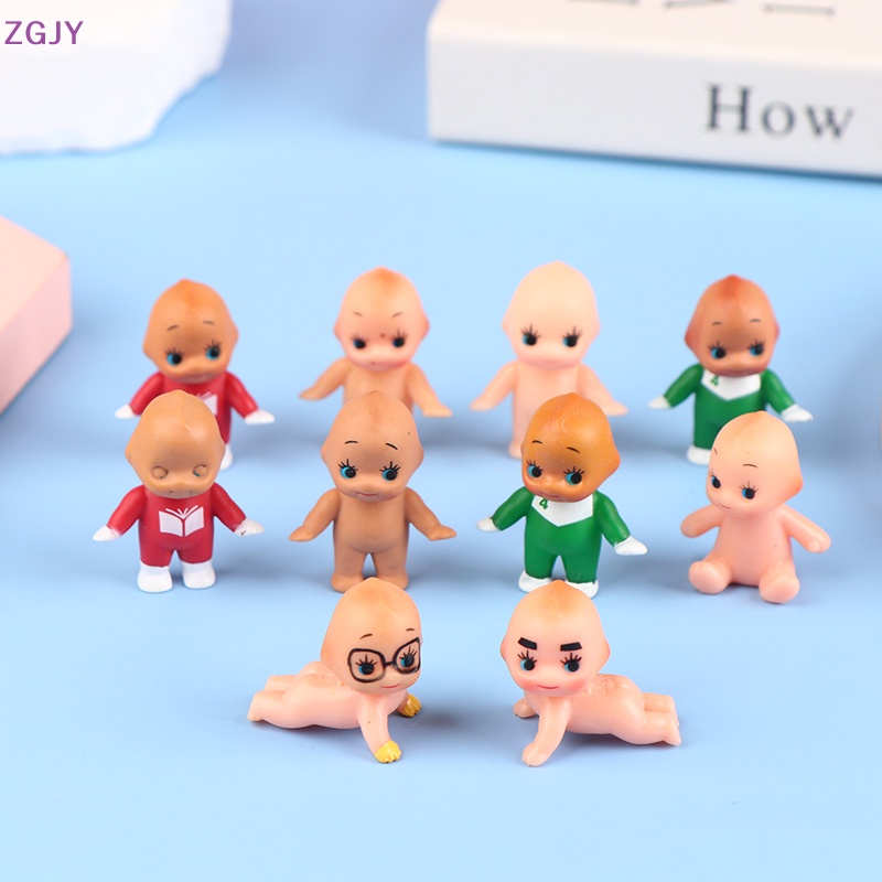 Set 10 Búp Bê Đồ Chơi Hình Thiên Thần Đáng Yêu Phong Cách Nhật Bản Mới