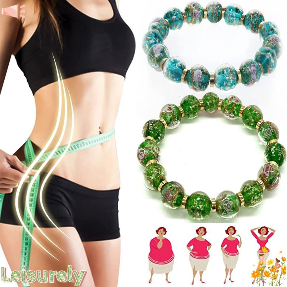 LEILY Vòng Tay Chuỗi Hạt Bạch Đàn Thải Độc Co Giãn Tốt Thời Trang