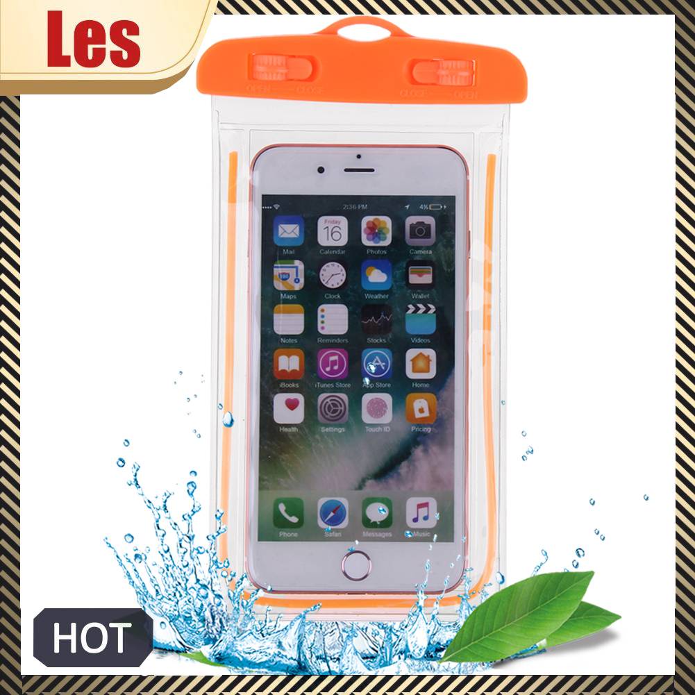 Túi Đựng Điện Thoại Chống Nước Màu Dạ Quang Cho Iphone 6 6s 7