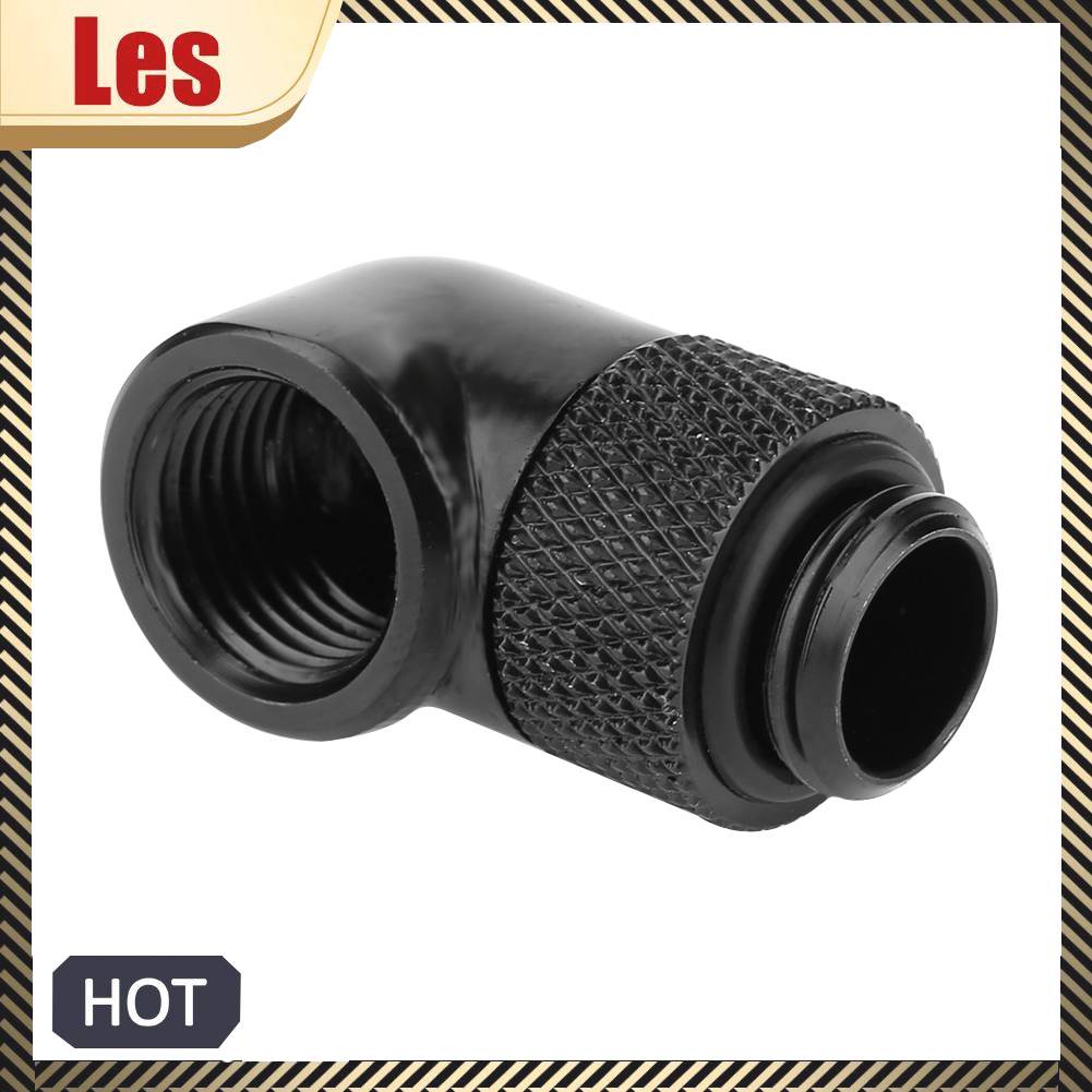 Đầu Nối Ống Nước Làm Mát G1 / 4 Ren 90 Độ