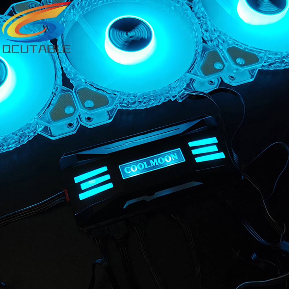 Vỏ Bọc Điều Khiển Quạt RGB 4Pin PWM 5V 3Pin ARGB Cho PC