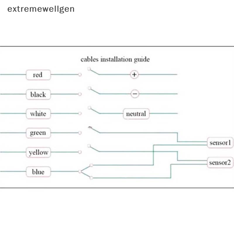 [Cực Tốt] Cực Kỳ] Cần Số Cảm Biến Hiển Thị LED Thông Dụng Cho Xe Máy LLF