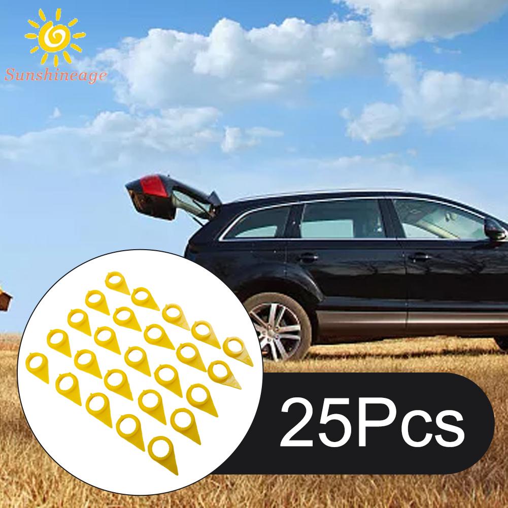 Set 25 Đai Ốc PU 19mm Báo Hiệu An Toàn Cho Xe Hơi