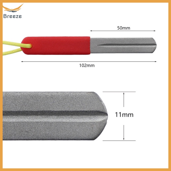 Dụng Cụ Mài Lưỡi Câu Dài 10cm Hai Mặt Tiện Dụng