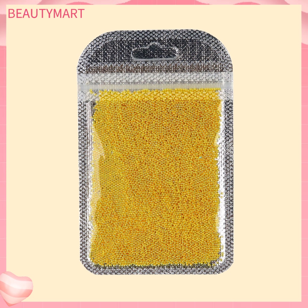 1 Túi Hạt Kim Loại 0.8 / 1mm Lấp Lánh Dùng Trang Trí Móng Tay 3D DIY