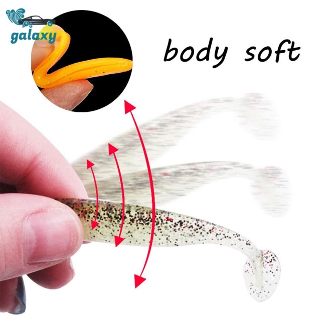 Galaxy 30 Mồi Giả Câu Cá Hình Chữ T 5cm7cm9cm Nhiều Màu Sắc