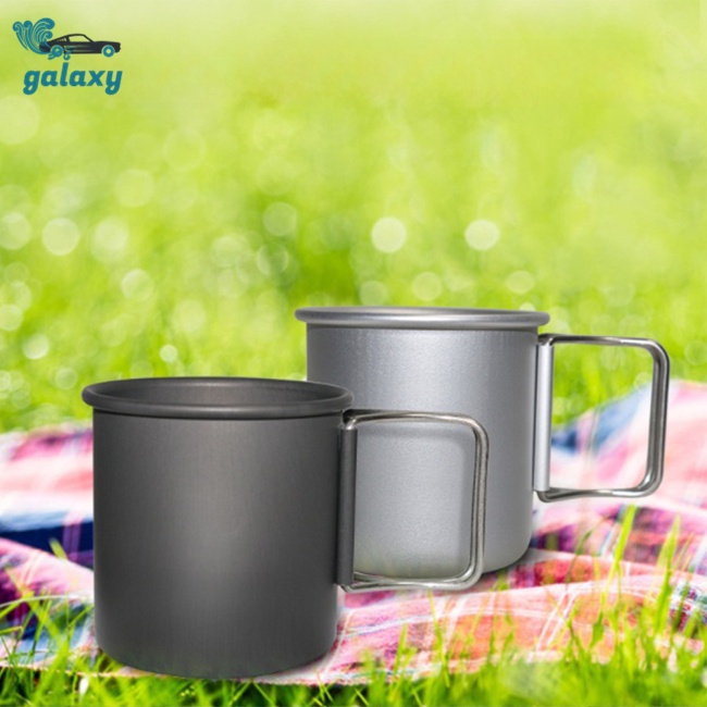 Galaxy Cốc Uống Nước 300ml Bằng Nhôm Có Thể Gấp Gọn Tiện Dụng Mang Theo Du Lịch Dã Ngoại