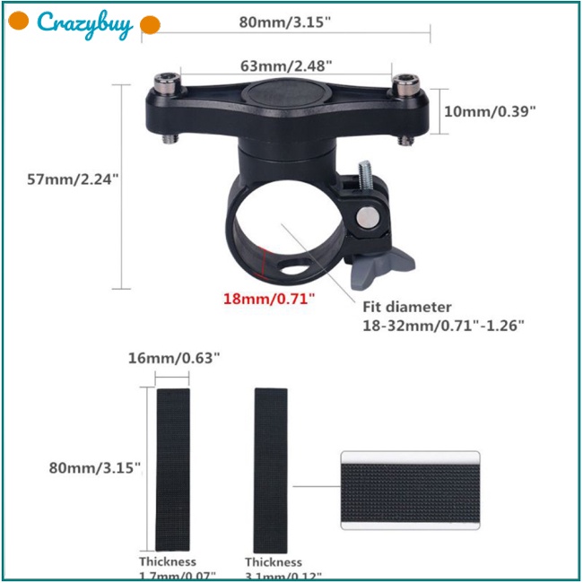 Cr Giá Đỡ Bình Nước Xoay 360 Độ Cho Xe Đạp Leo Núi