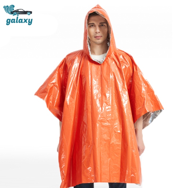 Galaxy Áo Mưa Dày Dặn Cách Nhiệt Dùng Một Lần Tiện Dụng