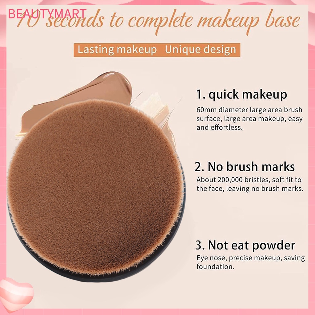 Cọ Trang Điểm Phấn Phủ Lông Mềm Thân Thiện Với Môi Trường