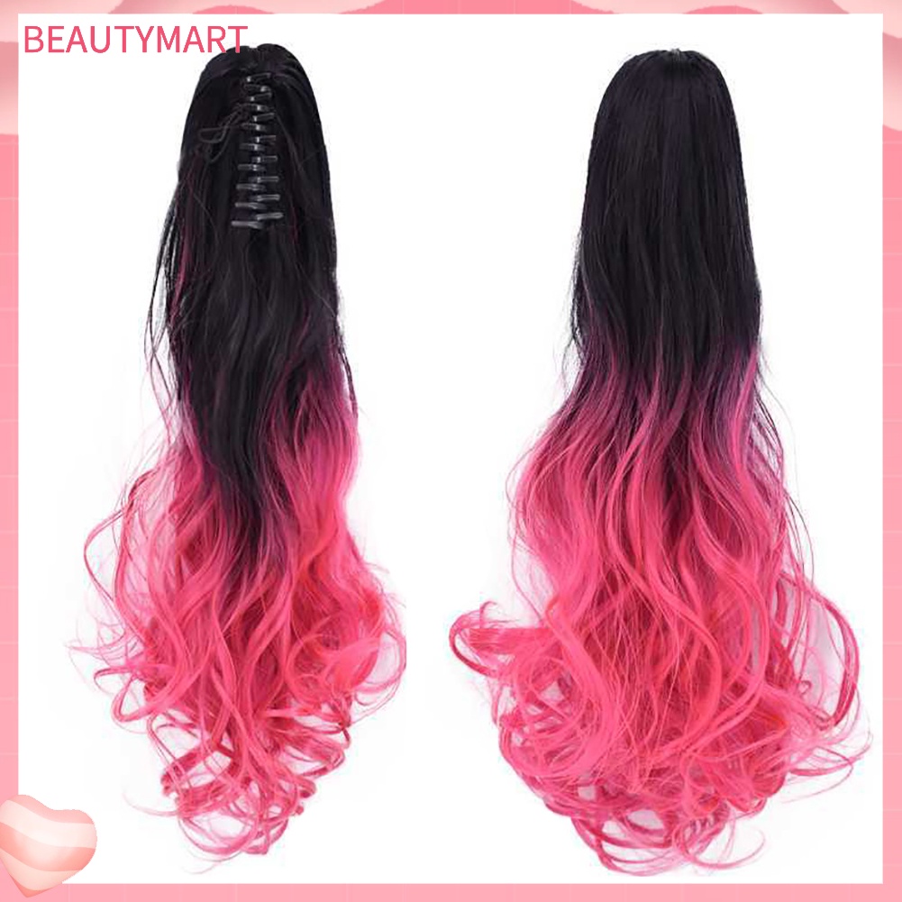 Bộ Tóc Giả Dài Xoăn Bằng Sợi Tổng Hợp Cách Nhiệt Dành Cho Nữ