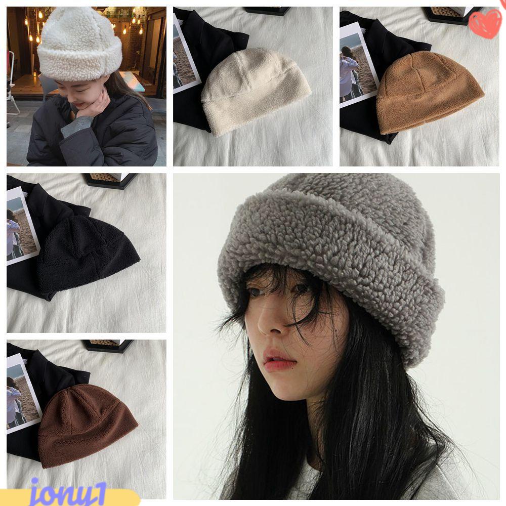 JONYE Mũ Tai Bèo Nhung Chống Gió Thời Trang