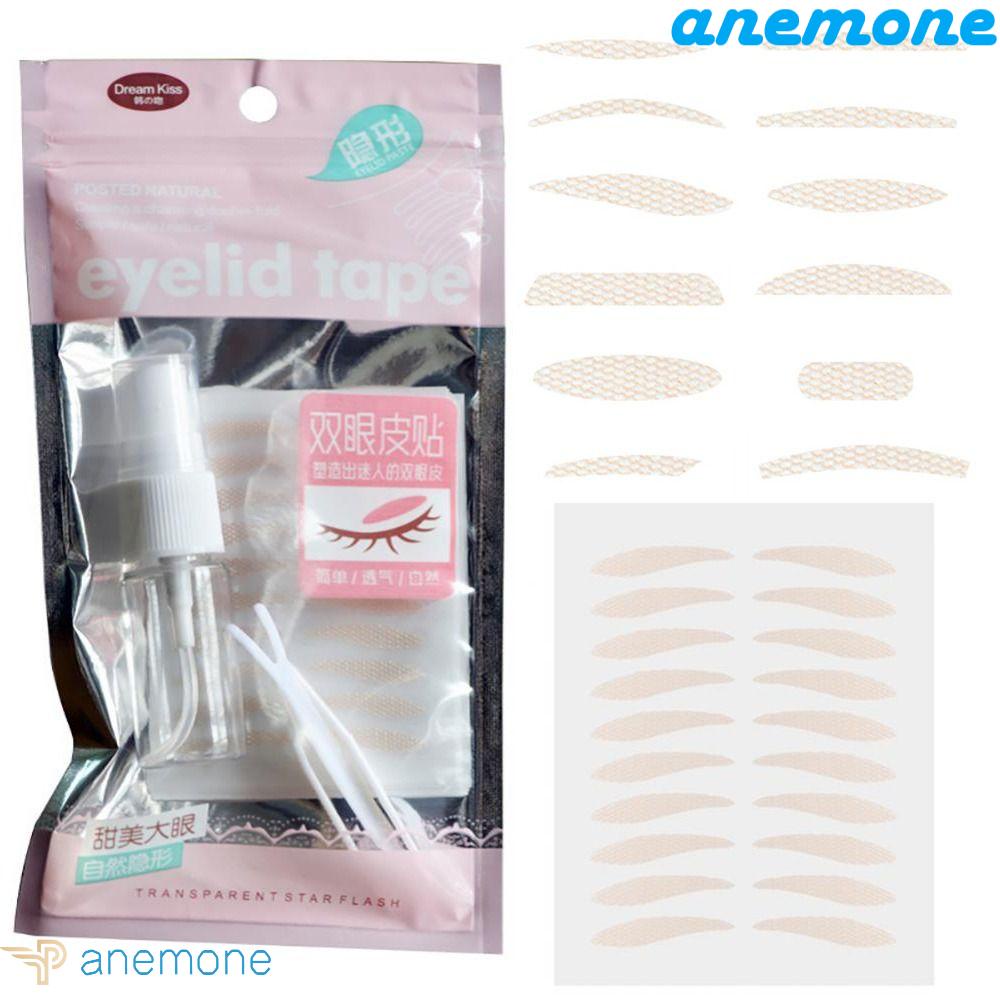 Set 200 Cặp 200 Cặp Băng Keo Ren Lưới Dán Kích Mí Thoáng Khí Kèm Dụng Cụ Phụ Kiện Tạo Mắt Hai Mí