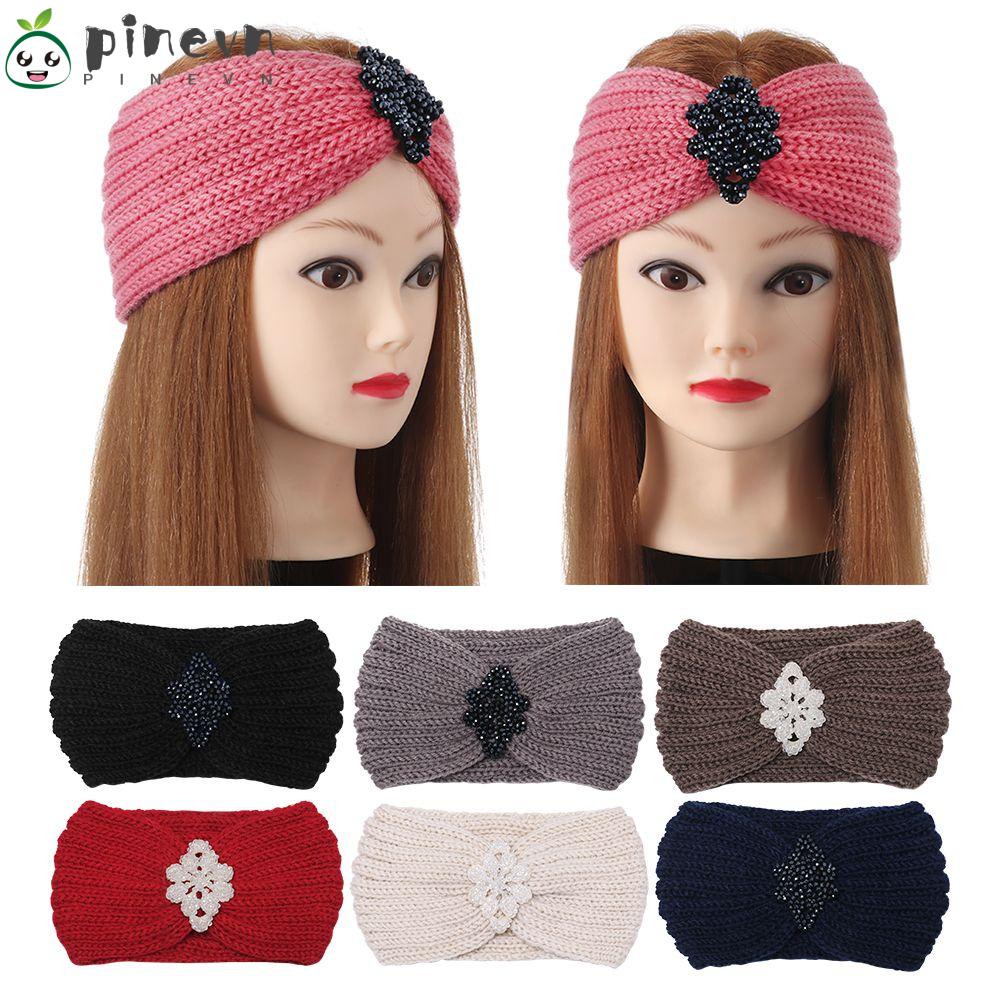 PINEVN Băng Đô Handmade Giữ Ấm Mùa Đông Cho Nữ