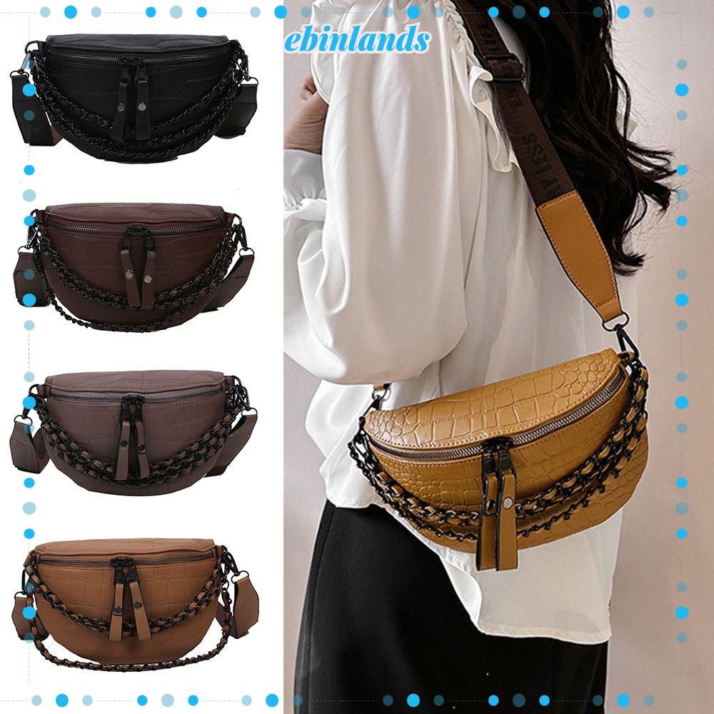 Túi Da PU Đeo Chéo Nhỏ Xinh Phối Khóa Kéo Thời Trang Cho Nữ