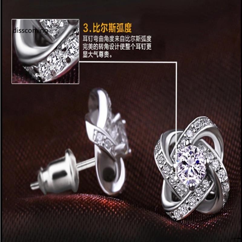 Đầm Nữ Kiểu Dáng Dễ Thương Xinh Xắn Hợp Thời Trang| Đôi Khuyên Tai Đính Đá Zircon Thời Trang Cho Nữ