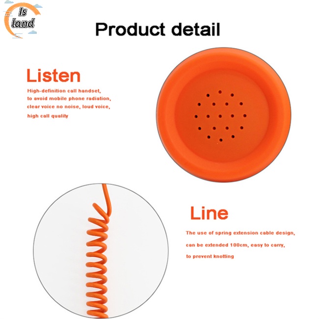 Micro Chống Bức Xạ Phong Cách Retro Thời Trang Cho Điện Thoại