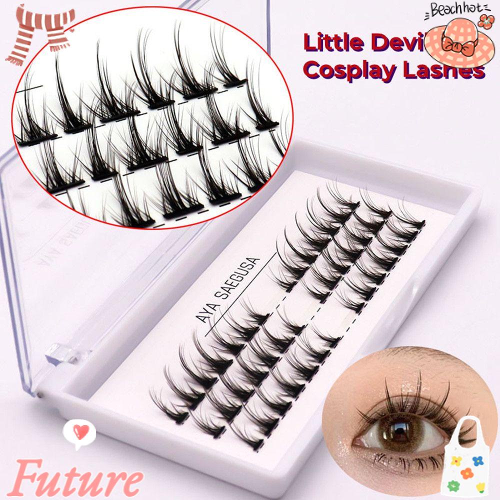 FUTURE Lông Mi Giả Uốn Cong Được Làm Thủ Công Hóa Trang Lolita Nhật Bản