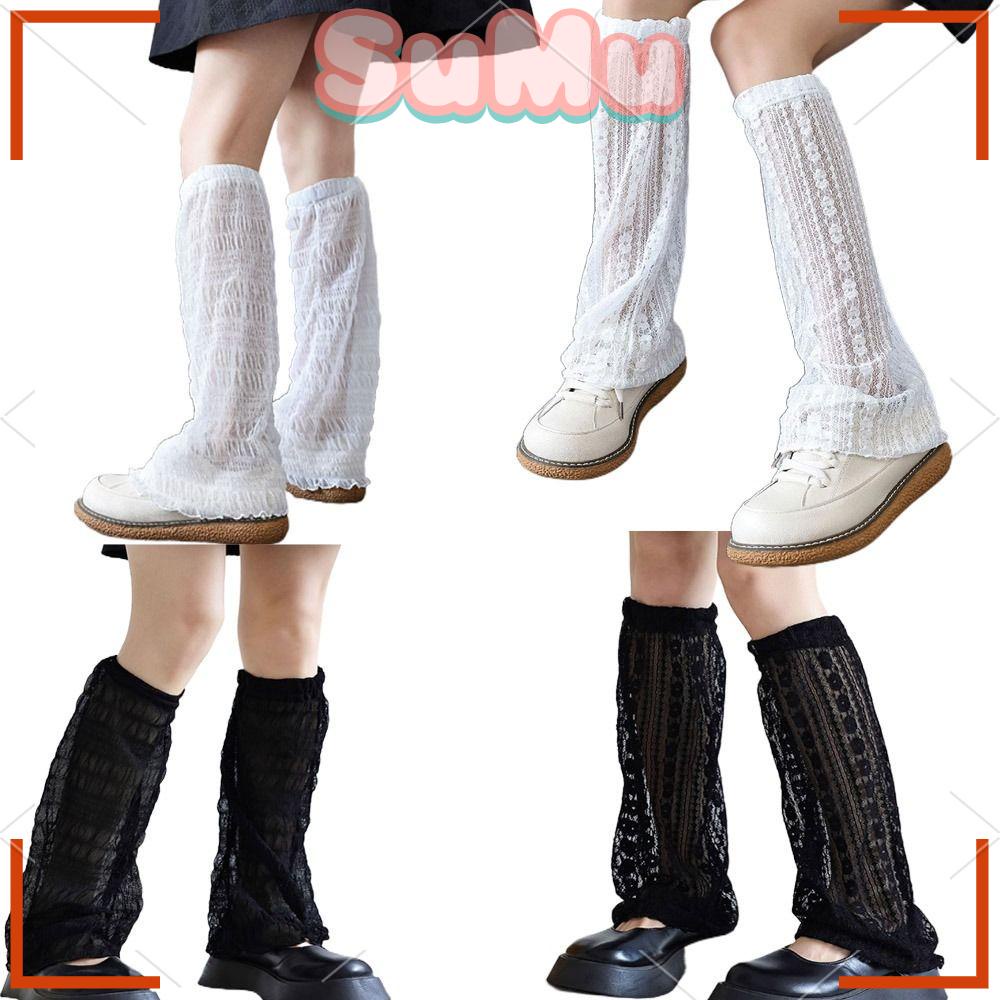 SUMU Vớ Dài Qua Gối Siêu Mỏng Phối Ren Phong Cách Lolita