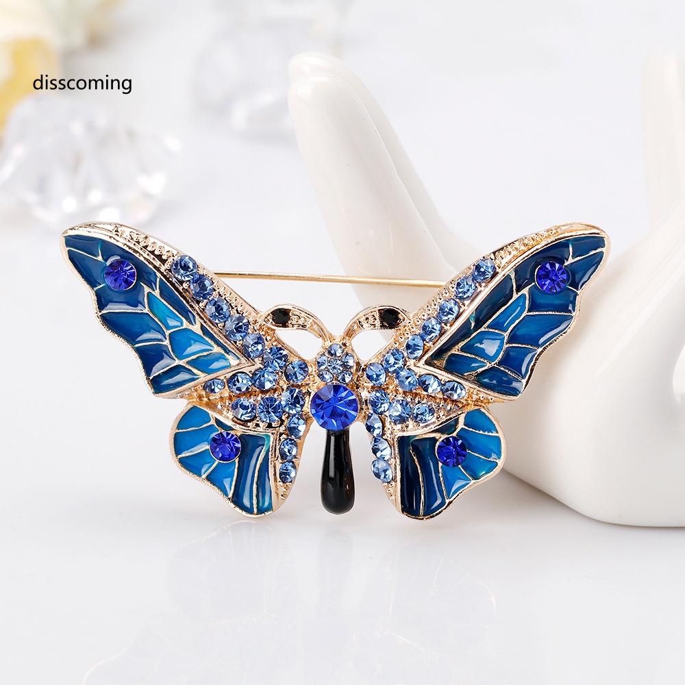 Áo Khoác SL SL Kiểu Dáng Trẻ Trung Năng Động| Trâm Cài Áo Hình Bướm Hợp Kim Thả Dầu Phong Cách Âu Mỹ Thời Trang