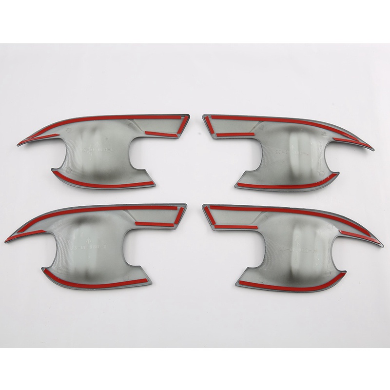 Miếng Dán Tay Nắm Cửa Xe Hơi Họa Tiết Sợi Carbon Sang Trọng Cho Toyota Land Cruiser Lc300 2022 2023