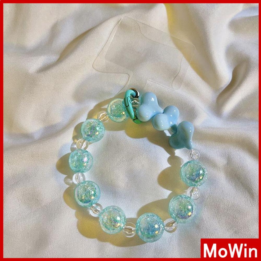 vòng đeo tay pha lê Ốp lưng Vỏ điện thoại Vòng tay Dây buộc Dây đeo cổ tay Hạt nhiều màu sắc đẹp Nhiều kiểu dáng khác nhau Hình trái tim Nơ Mặt trăng Vỏ iPhone tương thích Màu sắc đơn giản