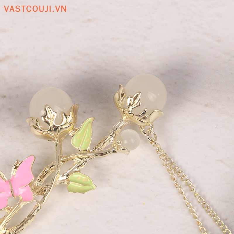 Kẹp Tóc Hình Bướm Đính Đá Thời Trang Cho Nữ