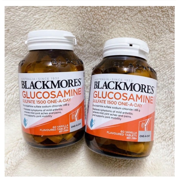 [Chính hãng] ( 180 viên )  Viên Uống Glucosamine Blackmores 1500mg- Bổ Sung Glucosamine, Giảm Đ.au Xương Khớp
