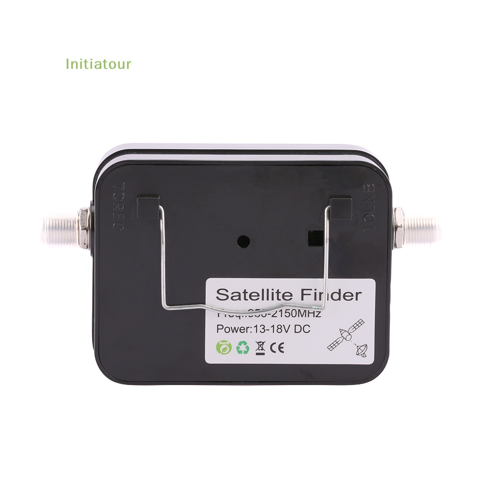 Máy Dò Tín Hiệu Vệ Tinh Mini Bằng Nhựa Màu Đen Màn Hình LCD