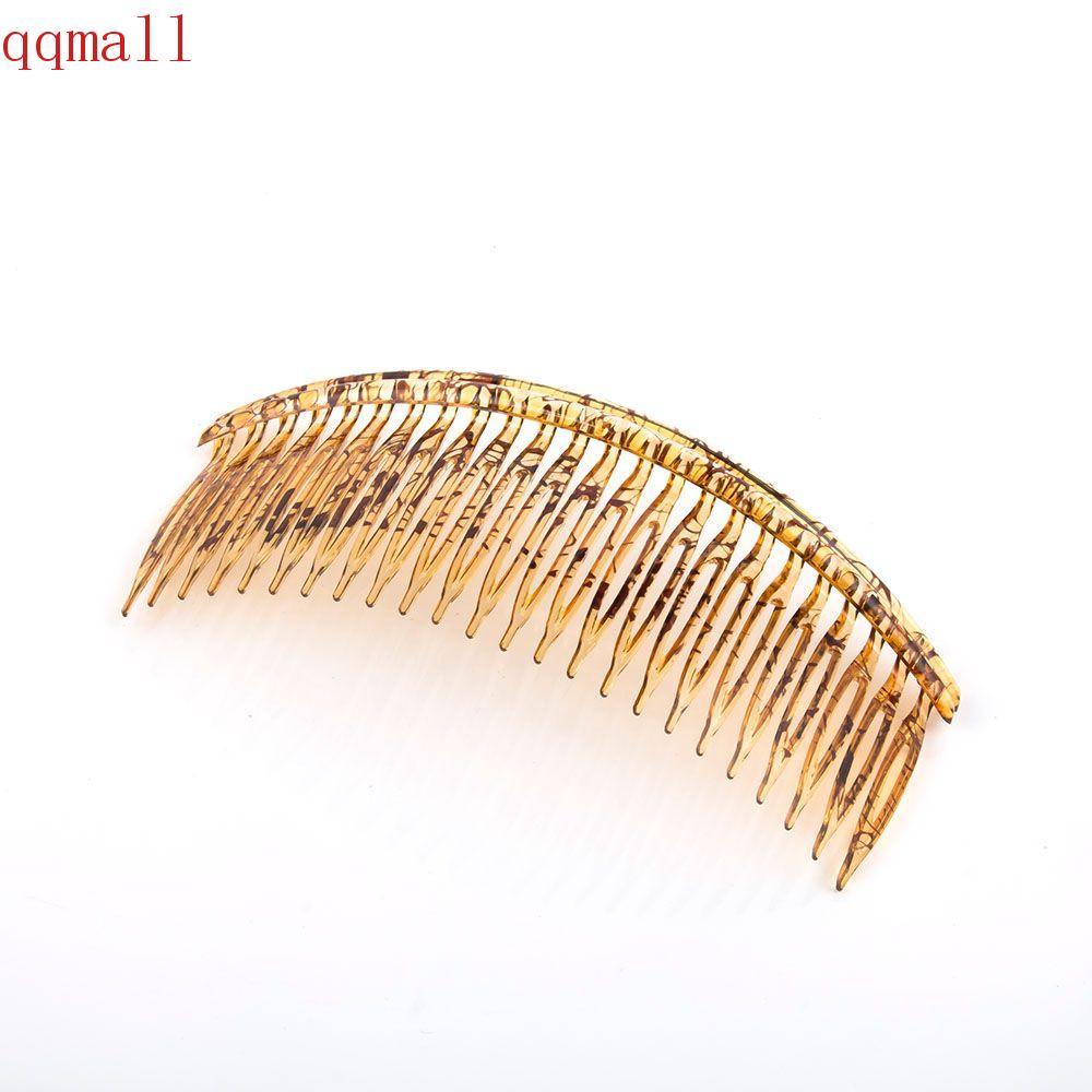 QQMALL Lược Chải Tóc 24 Răng Bằng Nhựa Siêu Bền Cho Nữ