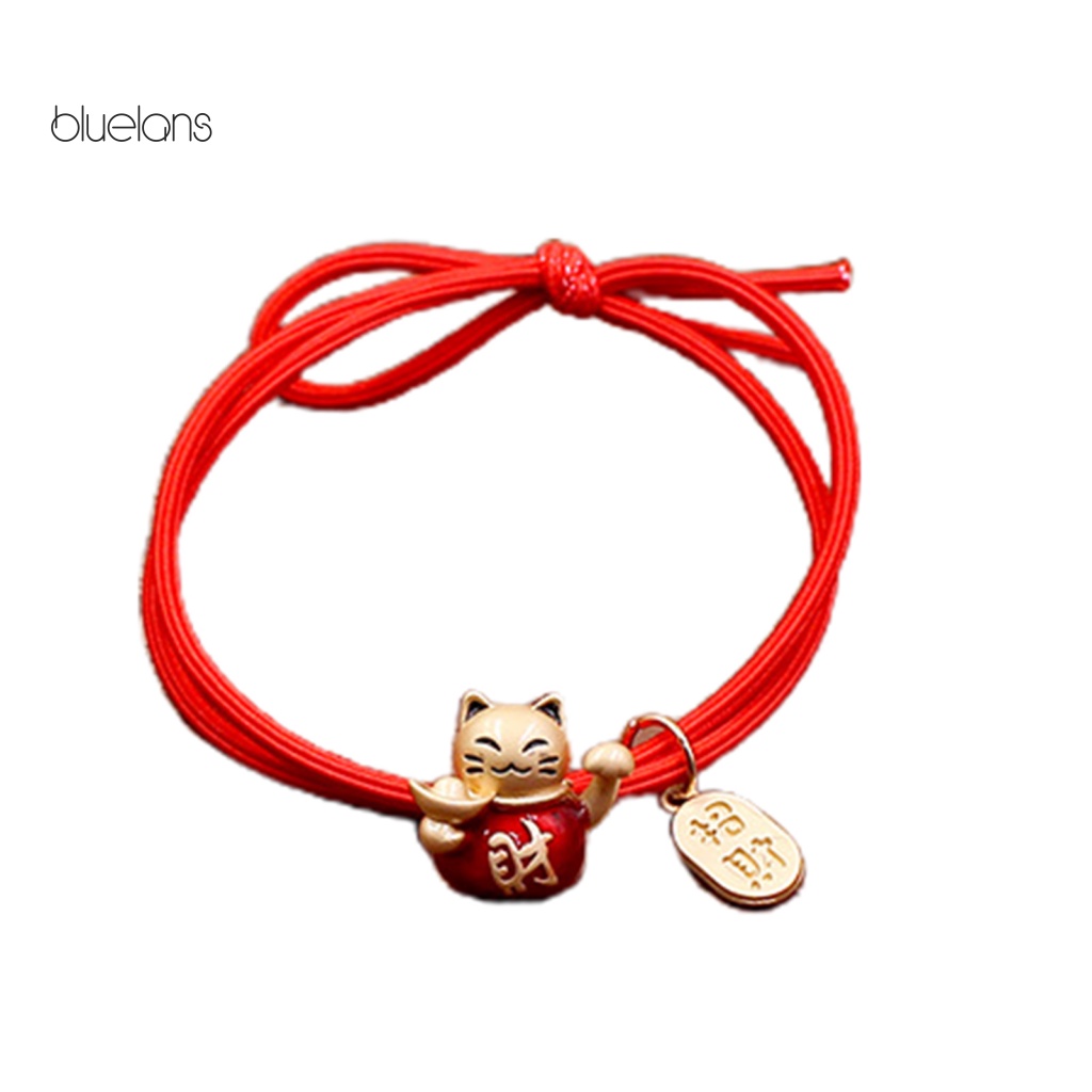 Vòng Tay Ox Dây Đỏ Dễ Thương Có Thể Điều Chỉnh Cho Nam Và Nữ