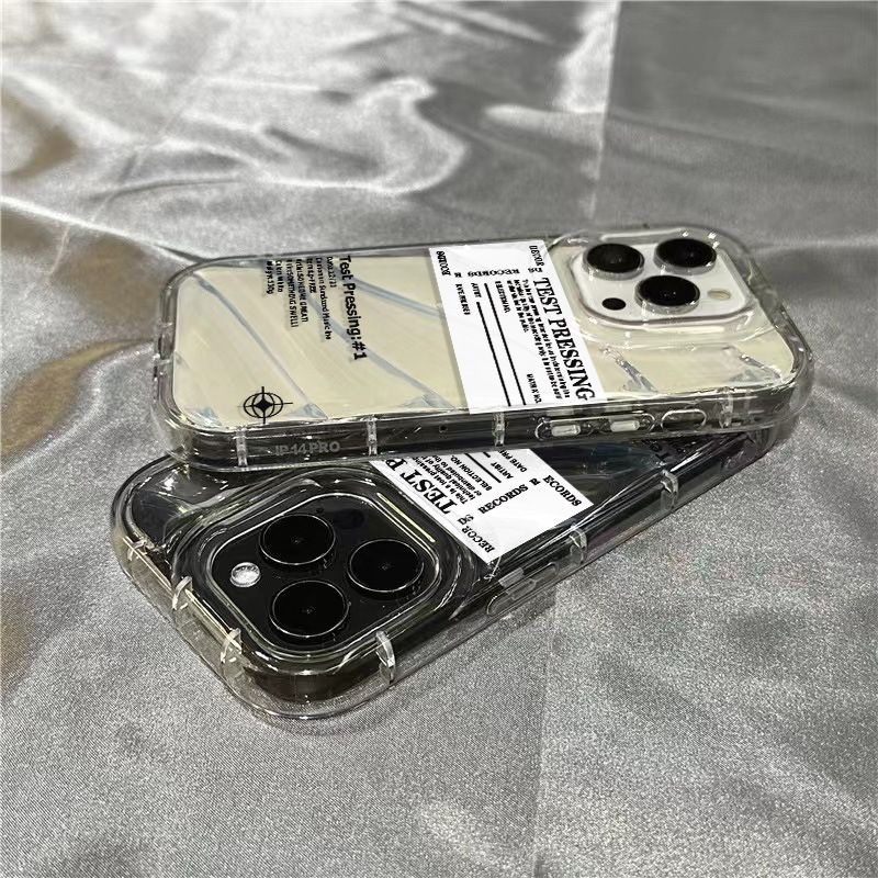 Ốp Điện Thoại Mềm Trong Suốt In Nhãn Dán Thời Trang Cho Iphone 7 plus / 11 / 14Promax / xrsins13128 9VXE