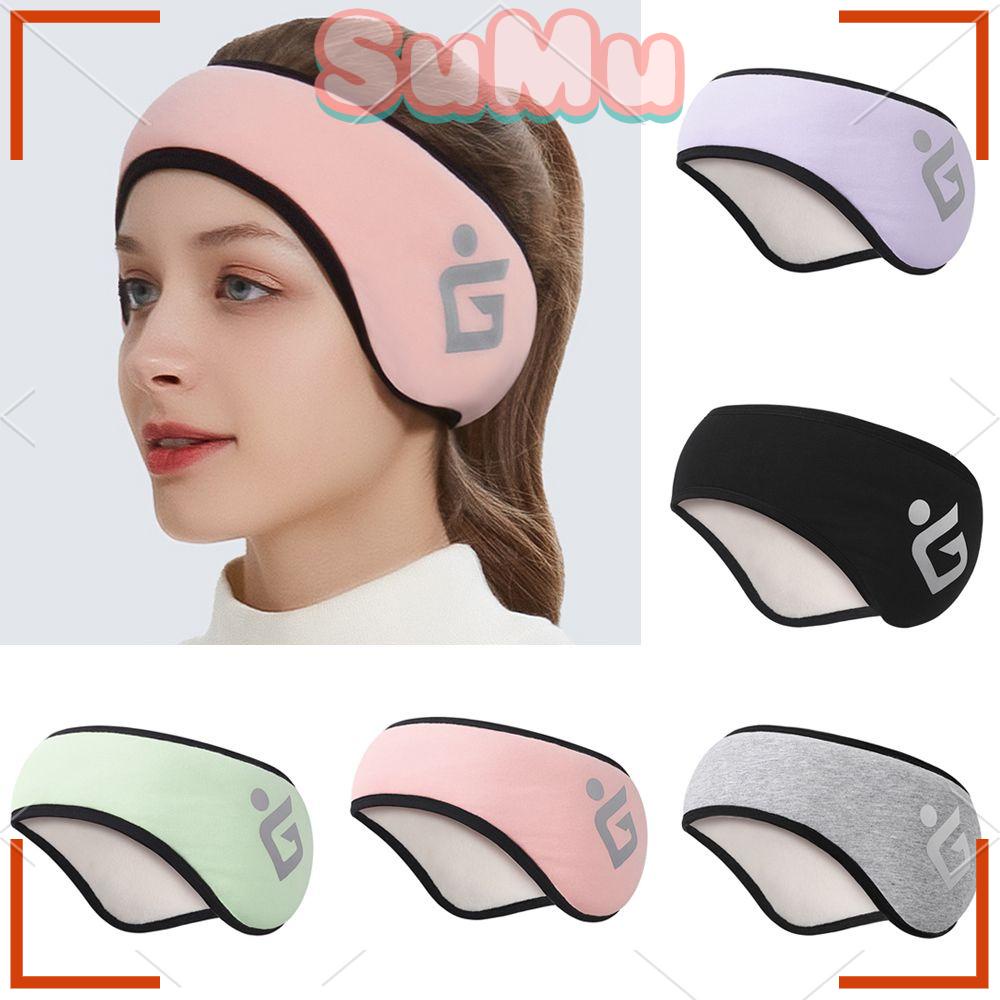 SUMU Chụp Tai Giữ Ấm Bằng Lông Cừu Bảo Vệ Tai Khi Bịt Tai / Băng Đô Cho Nam
