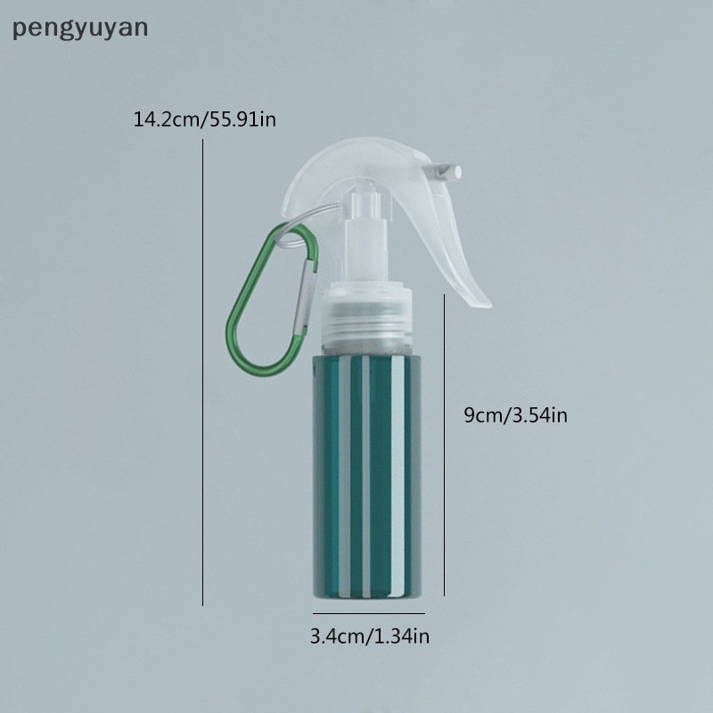 1 Chai Nhựa Rỗng 60ml Có Thể Đổ Đầy Kèm Móc Khóa