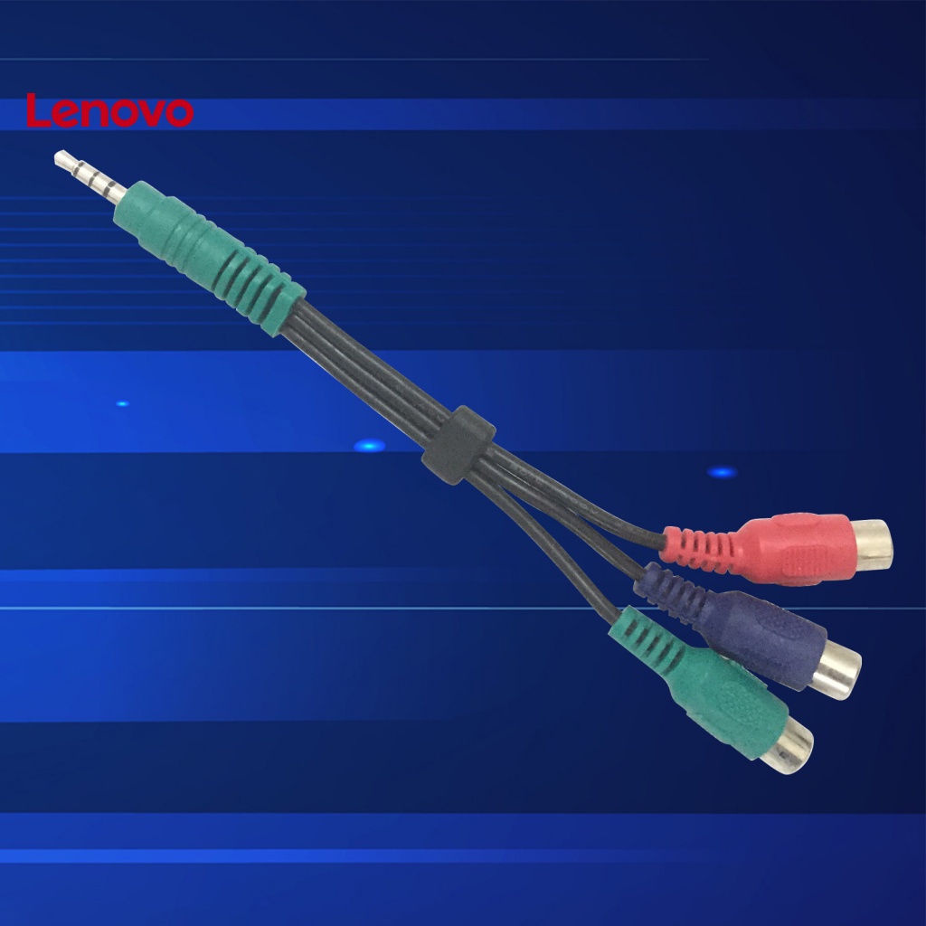 Dây Cáp Âm Thanh / Hình Hoa Hướng Dương 13cm DC 3.5mm Male Sang 3 RCA Female AV Cho TV