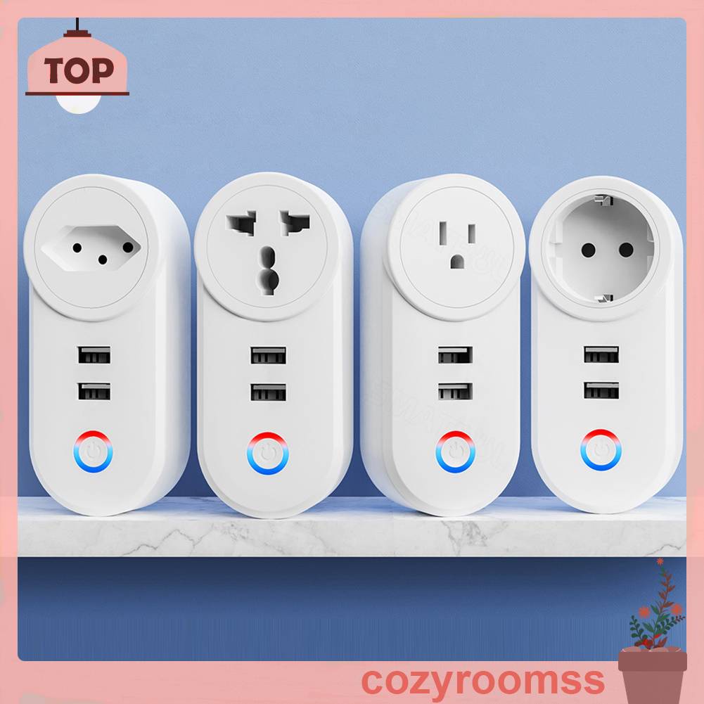 Ổ Cắm Điện Thông Minh 16A Điều Khiển Bằng Giọng Nói Qua Ứng Dụng