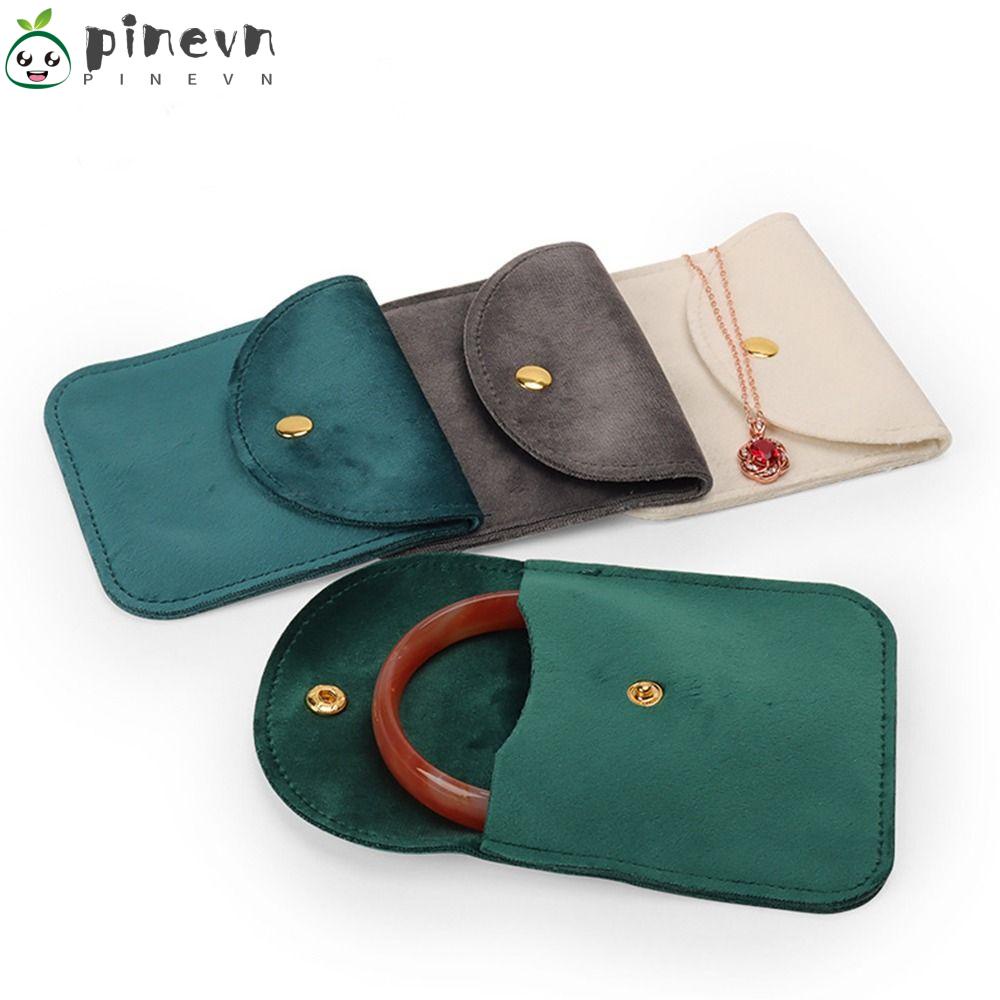 PINEVN Túi Nhung Đựng Trang Sức Thiết Kế Mới Cao Cấp Thời Trang